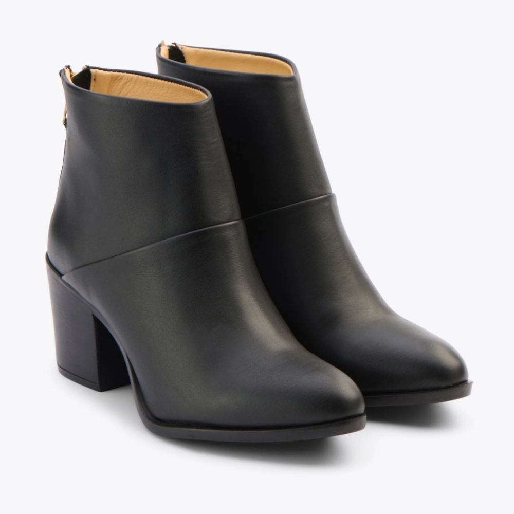 Nisolo Women's US 10 Dari Commuter Booties Black/Black